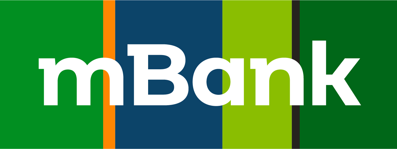Logo banku mBank — partner certyfikowany